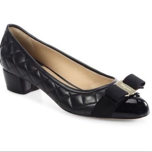 Salvatore Ferragamo Vera Quilted Pump